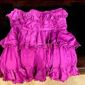 Super cute ruffle Byegreis dress!